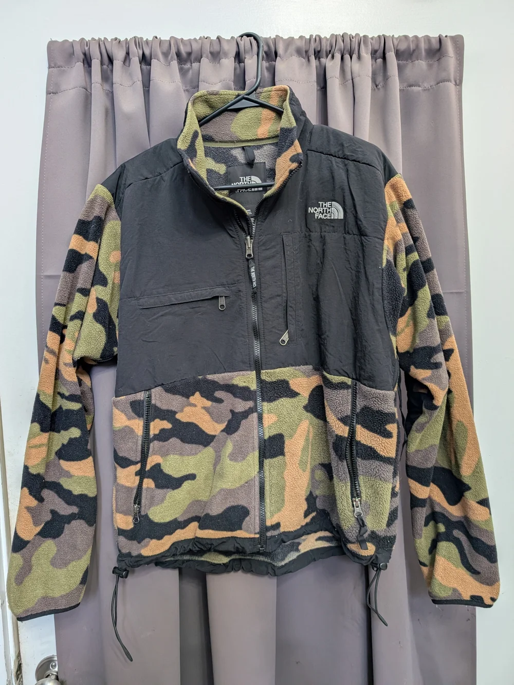 The North Face ’95 Retro Denali Jacket Men M Waxed Camo Fleece Gorpcore